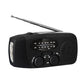 Multifunctional Portable Solar Emergency Radio – Power Bank, Hand Crank & Weather Alert for Outdoor & Crisis Preparedness1