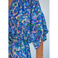 ☀️Summer Cool Deal: 49% OFF!!😍🎨Women's Summer Casual V-Neck Printed Jumpsuit with Waist Tie and Dolman Sleeves