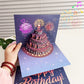 🎂🎉Birthday Cards With Fireworks & Pop Up Cake & Blow-able Music✨