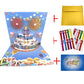 🎂🎉Birthday Cards With Fireworks & Pop Up Cake & Blow-able Music✨