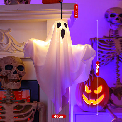 ❤️‍🔥2025 Halloween Promotion - 50% OFF🎃Glowing Ghost Chandelier for Halloween Party Decor