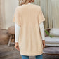 🥇Hot Sale 50% OFF🌺Women's Short Sleeve Pleated Lightweight Open Front Cardigan