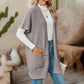 🥇Hot Sale 50% OFF🌺Women's Short Sleeve Pleated Lightweight Open Front Cardigan