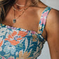 ✴️Hot Sale 49% Off💃Women's Floral Print Strap Flowy Dress