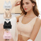 🔥LAST DAY SALE ONLY￡8.99!!💝Easy Front‑Close Cross Back Posture Corrector Bra Wireless Full Support Comfort Bra