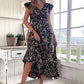 💃2025 Limited Time Sale - 50% OFF☀️Flowy V-Neck Floral Maxi Dress