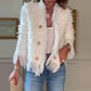 💜Limited stock available  50%OFF 💜 Women’s Fashion Button Tassel Short Coat