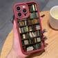 🔥2025 NEW ARRIVAL📚📱Cartoon Bookshelf Pattern TPU Phone Case