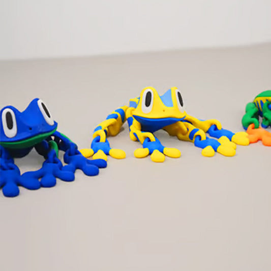 🎁Halloween promotion 50% OFF💓3D Printed Magnetic Glow-in-the-dark Frog Toy🐸🐸
