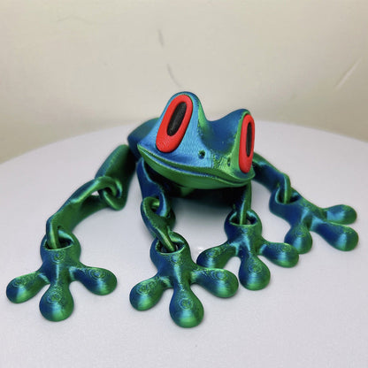 🎁Halloween promotion 50% OFF💓3D Printed Magnetic Glow-in-the-dark Frog Toy🐸🐸