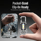 USB-C Rechargeable Keychain Flashlight | 500 Lumens EDC Mini Light, IPX6 Waterproof
