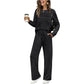 🔥LAST DAY SALE 70% OFF👍✨Women's Crew Neck Top & Drawstring Pants Set1