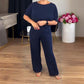 🎁Christmas Sale 50% Off🍁Elegant Longline Cardigan & Top & Pants 3-Pieces Set