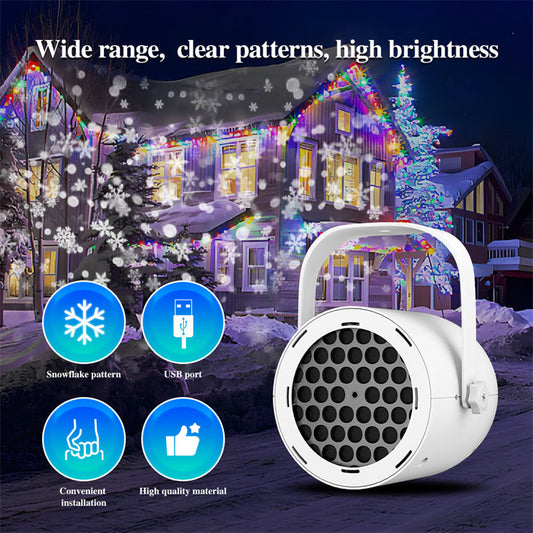 🎁🔥Best Christmas Gift-Up to 70% OFF🎅16-Pattern USB Christmas Projector Light🎄