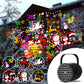📢LAST DAY SALE ONLY ￡9.99!!🔥🎅【🎁Best Christmas Gift🎁】🎄16-Pattern USB Christmas Projector Light