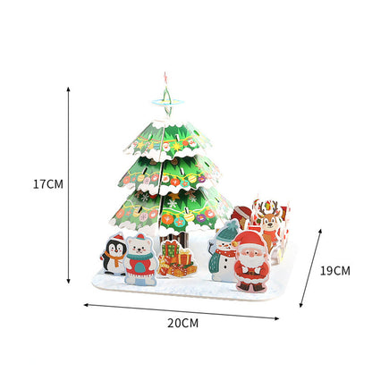 ⏰Black Friday Countdown! 🔥🧩3D DIY Christmas Puzzle Set 💥Direct 50% Off and Stock Alert, Grab It Now or Regret Later!