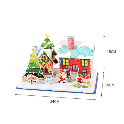 ⏰Black Friday Countdown! 🔥🧩3D DIY Christmas Puzzle Set 💥Direct 50% Off and Stock Alert, Grab It Now or Regret Later!