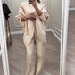 🎁LAST DAY SALE 50% OFF💃💓Women's 2-Piece Oversized Sweater & Pants Set