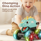 🎅🦖2025 Hot Sale 50% OFF🔥Press & Go Dinosaur Toy Car with Lights