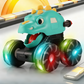 🎅🦖2025 Hot Sale 50% OFF🔥Press & Go Dinosaur Toy Car with Lights