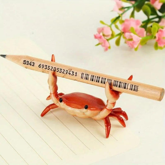 🔥LAST DAY 50% OFF❤️Funny Hot Sale - 🦀 Cute crab-shaped pen holder🤣