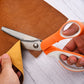🥳2026 TOP PICK🥳 Pinking Shears Scissors – Stainless Steel, Ergonomic Cushioned Handles – Perfect for Sewing, Quilting & Scrapbooking! 🧵💨1