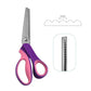 🥳2026 TOP PICK🥳 Pinking Shears Scissors – Stainless Steel, Ergonomic Cushioned Handles – Perfect for Sewing, Quilting & Scrapbooking! 🧵💨1
