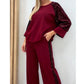 ⏳Limited-time 50% off💓Women's Sequin Spliced Sweatshirt & Pants Set