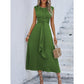 🎁LAST DAY SALE 59% OFF!!💛Women's Elegant Solid Color Crew Neck Dress