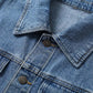 📢📢50% OFF !!!⏰Women’s Casual Longline Button-Up Denim Coat