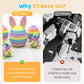 💐60% OFF ! Easter Decorative Egg – Articulated Bunny for Collectors 🎁🌷【Holiday Special】