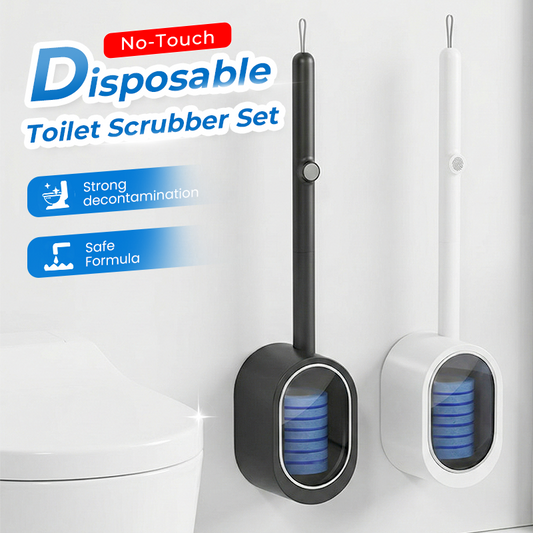 🔥LAST DAY SALE 70% OFF⚡50K+ SOLD!🚽No-Touch Disposable Toilet Scrubber Set