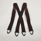 ⚡50K+ SOLD!💥ONLY ￡7.99!!📢Men's X-Back Suspenders with Hook Clips