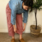 ⚡50K+ SOLD!⚡Women's Gingham Drawstring Wide-Leg Pants