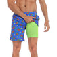 📢📢40% OFF !! ⏰Men's 2-in-1 Comfort-Lined Shorts