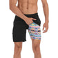 📢📢40% OFF !! ⏰Men's 2-in-1 Comfort-Lined Shorts