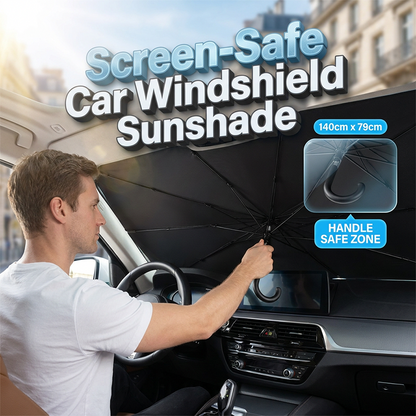⏳LAST DAY SALE 49% OFF🔥ShadeGo™ Car Windshield Sun Shade – Foldable, Heat-Blocking ☀️ | Keeps Interior Cool ❄️🚗 | UV Protection 🛡️ | Universal Fit for All Vehicles ✅ | Easy Storage & Travel Ready 🎒🇬🇧2