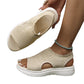 ⏳Time-Limited Special Price: ￡13.99!!🎁Women’s Knit Platform Sandals – Lightweight, Breathable & Arch-Supported 🏝️☁️  Cushioned Memory Foam Footbed • Non-Slip Sole • All-Day Comfort for Summer Walks, Holidays & City Days 🎁🇬🇧