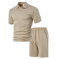 Men's Short Sleeve & Shorts 2-Piece Set