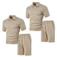 Men's Short Sleeve & Shorts 2-Piece Set
