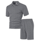 Men's Short Sleeve & Shorts 2-Piece Set