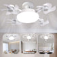 🌀New Socket Ceiling Fan Light – 2‑in‑1 Silent LED Fan with Remote Control, Energy‑Saving Cooling & Lighting Combo for Home Bedroom