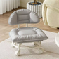 ☁️💪 50% OFF! 🪑Rolling Stool with Backrest – Padded & supportive.