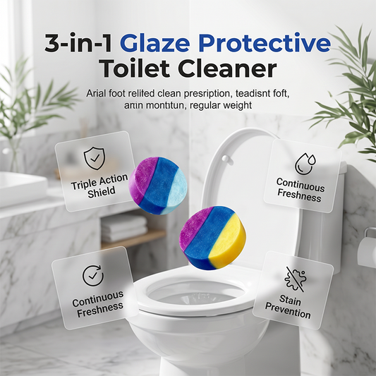 📣Limited Time Offer⏳🔥 Buy 1 Get 1 Free: ONLY ￡7.99!!🎁✨Protective Glaze Toilet Bowl Cleaner