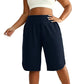 👖Women's Casual Wide-Leg Knee-Length Shorts