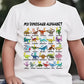 🦖Hot Sale 50% OFF✨Kids Dinosaur Alphabet Graphic T-Shirt1