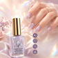 💅⏳LAST DAY SALE ONLY ￡7.99!!✨ 50% OFF! 💜 Lilac Glossy Mirror Nail Strengthener – Fast Air-Dry, Chip-Resistant & Long-Lasting Aurora Finish