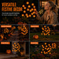 ⏳LAST DAY SALE ONLY ￡12.99!🌃Waterproof Halloween Pumpkin Solar Branch Lights