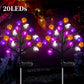 ⏳LAST DAY SALE ONLY ￡12.99!🌃Waterproof Halloween Pumpkin Solar Branch Lights