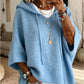 🎁2026 NEW - 50% OFF👚Oversized Knit Hoodie with Drawstring